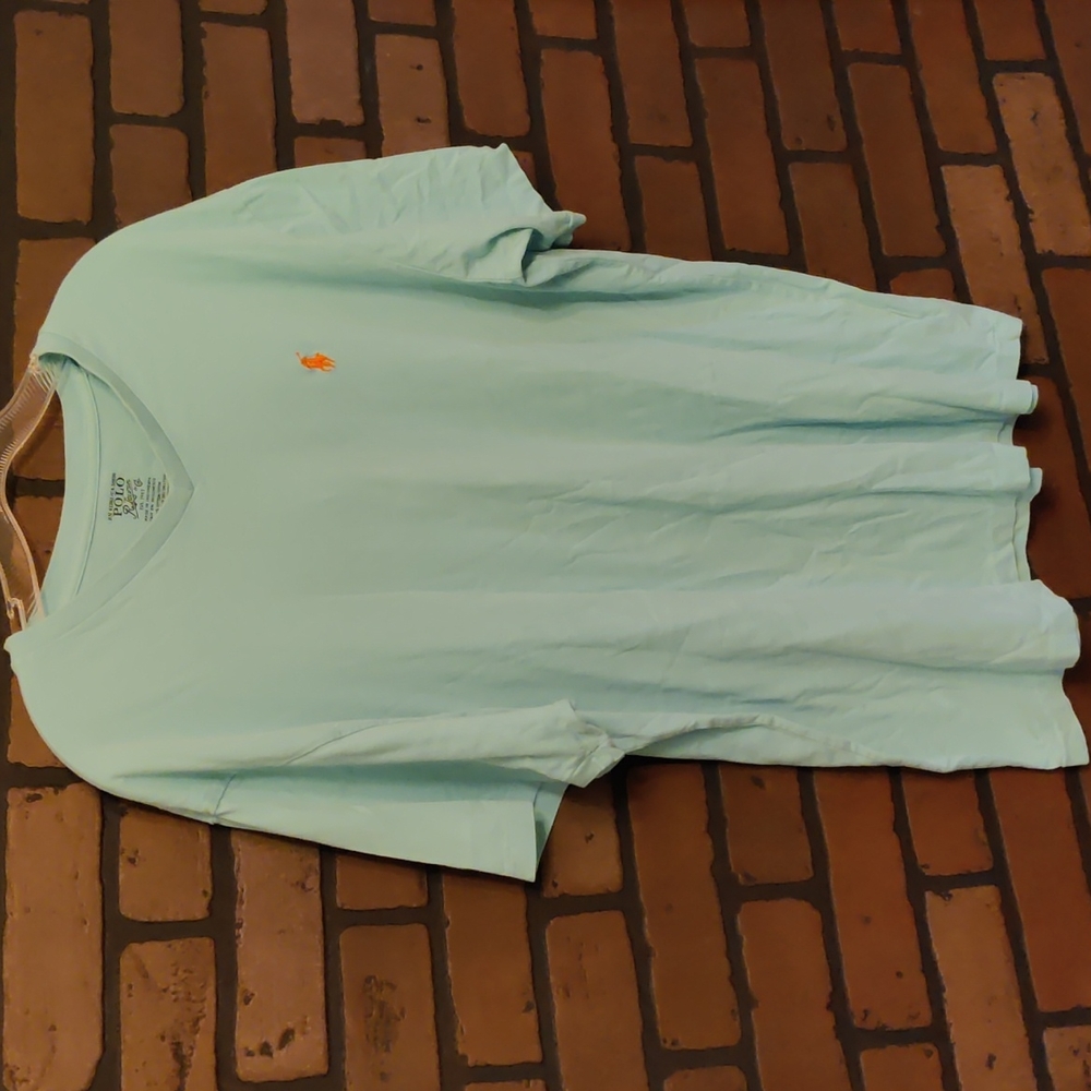 Polo Ralph Lauren V-Neck with Orange Horse Guy